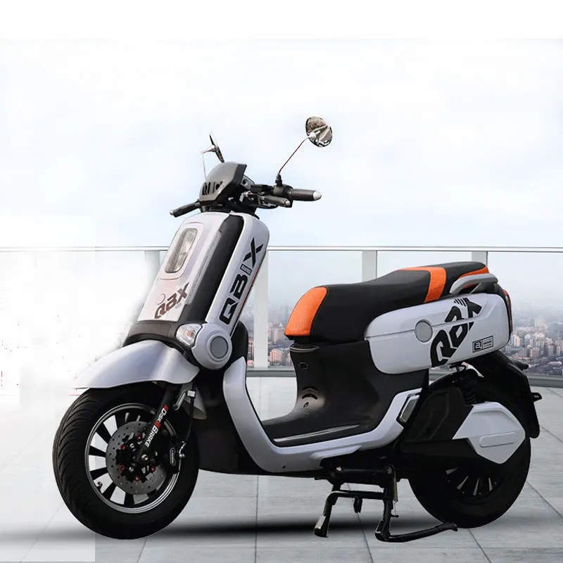 
New electric cool car 12 inch wheel rim 2000W battery motorcycle 72V adult male and female two rookie large scooter 