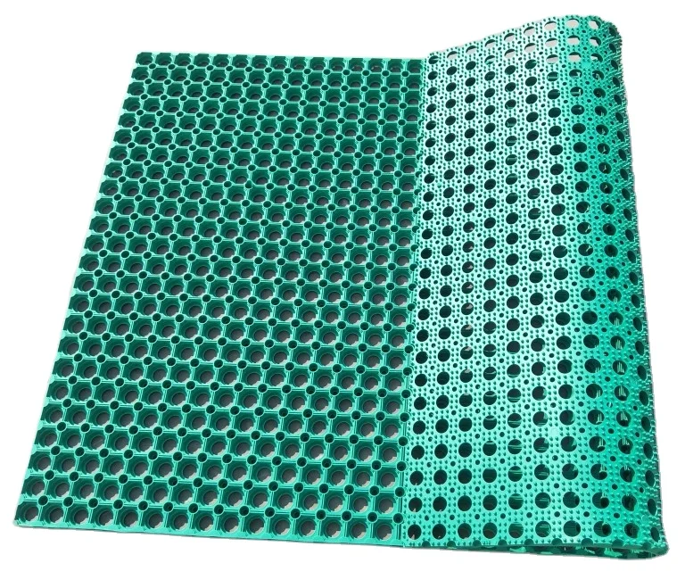 IMPA 511071 Factory custom  non slip Cheap Rubber drainage Floor ring Mats deck boat hole Mat FOR LASHING BRIDGE