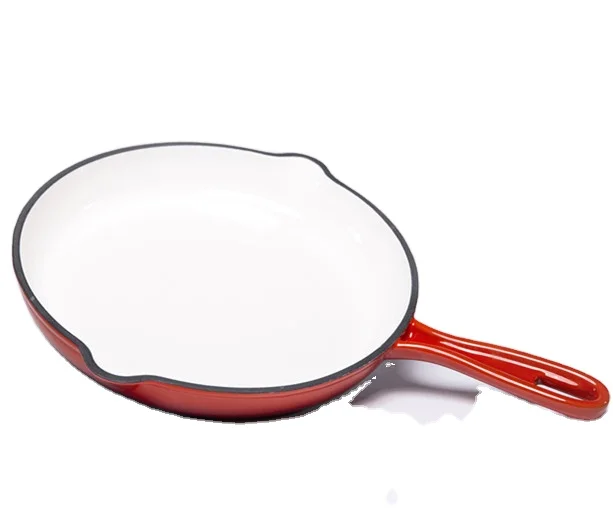 Shijiazhuang  Cast Iron Fly Pan Cast Iron Skillet Enamel Hot Plate Grill Pan pots and pans