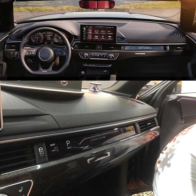 Головное устройство радио с ЖК-дисплеем Android приборной панели дисплея пилот ЖК инструмент для Audi A6 A4 A4L S4 RS4 A5 S5 RS5 Q7 2015-2020