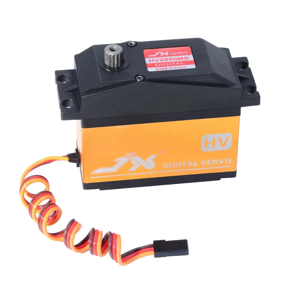 JX Servo PDI-HV2060MG 180 degree 60KG Metal gear High Voltage High Torque Core Digital Servo 1/5 Car UAV Robot Servo Motor