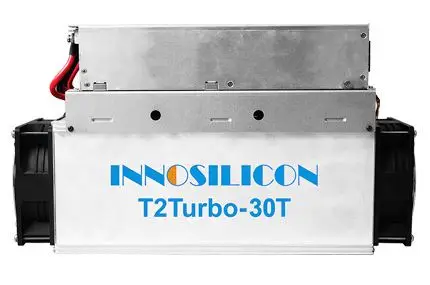 Новые Innosilicon T2T 30 т Asic Bitcoin шахтер с