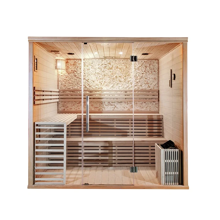 luxury 4-5 persons indoor steam sauna room for sale