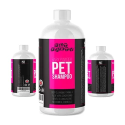 Private Label Anti-itching Deep Cleaning Natural Organic Grooming Pet Liquid Shampoo for Dog and Cat