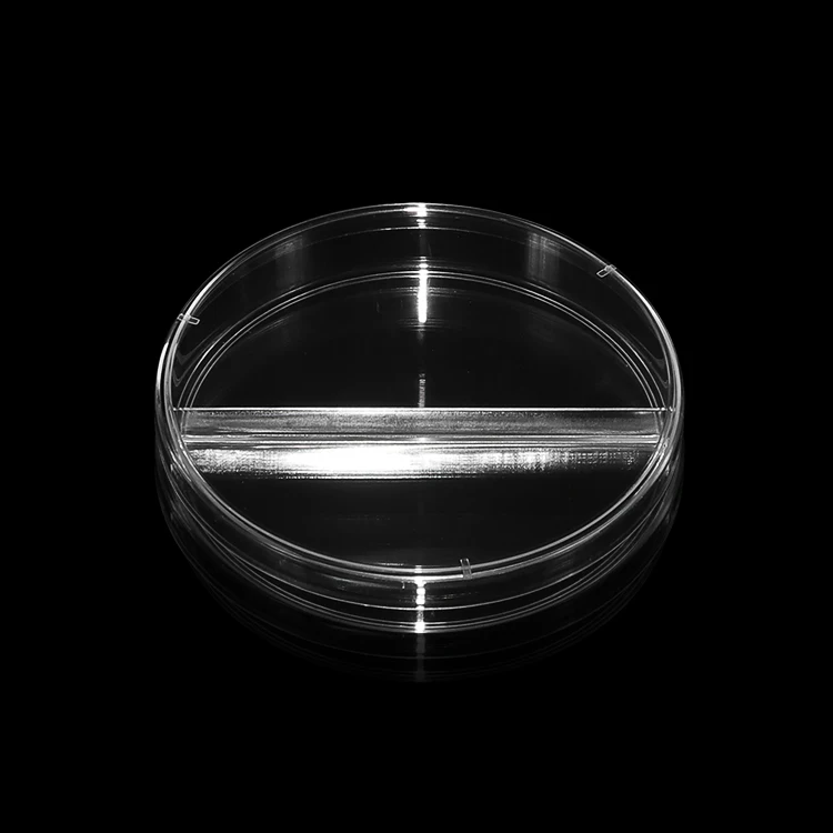 Disposable Laboratory 90mm Plastic Sterile Petri Dish For Sale