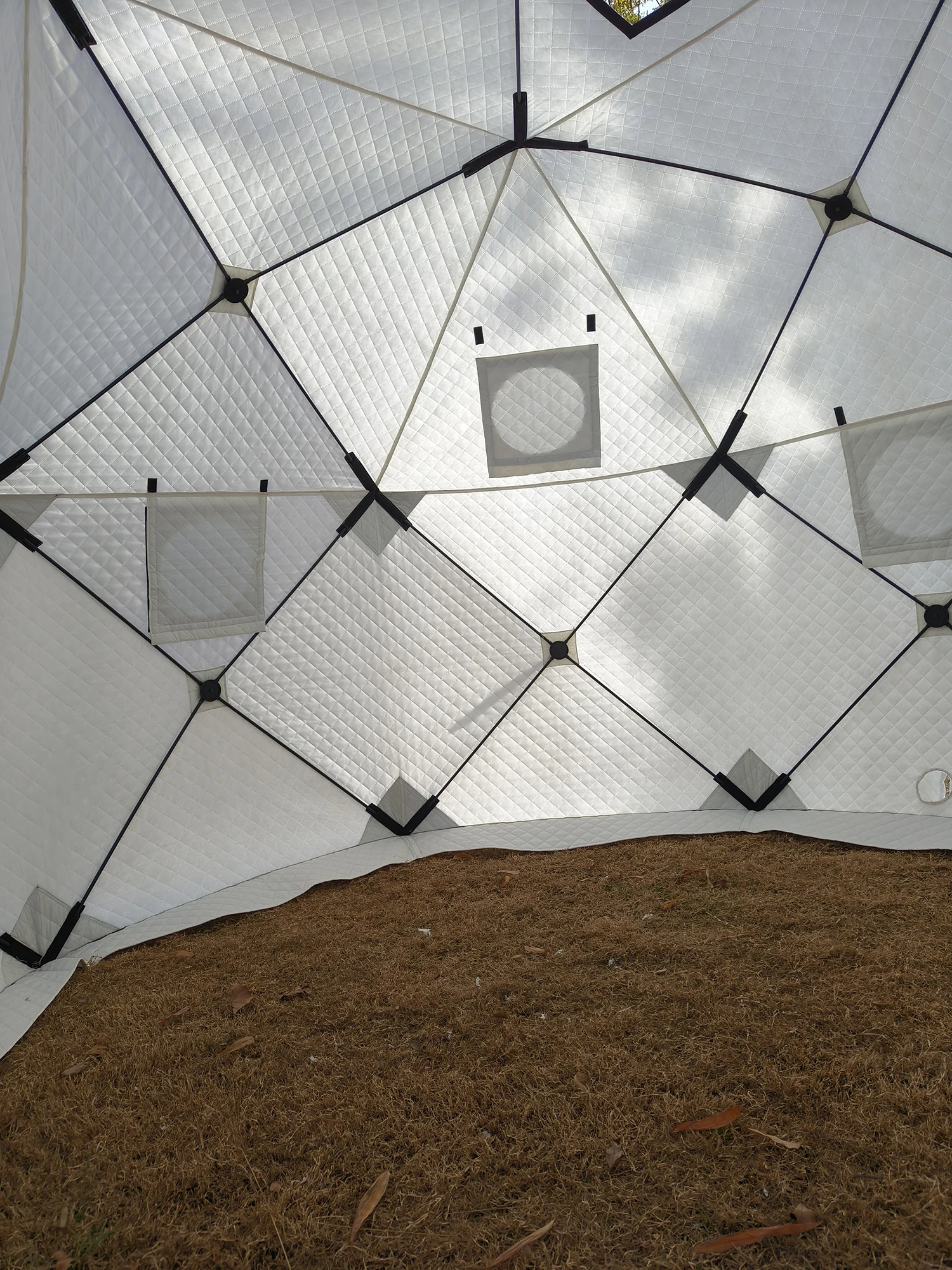 420D Insulation High Quality Wholesale Waterproof Outdoor Sauna Tent Thickened Winter Fishing Warm Tent Camping