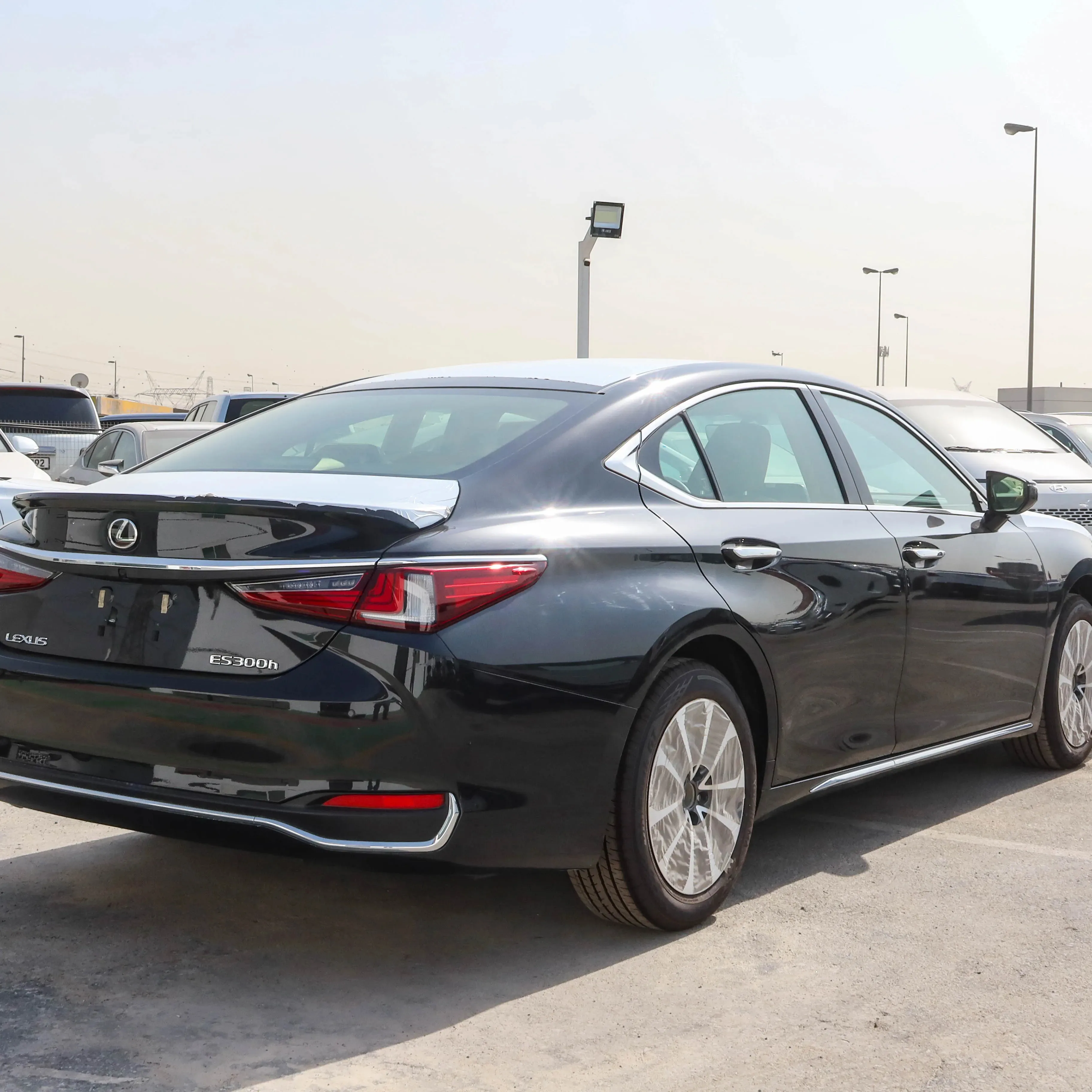 Clean Power and Performance Used LexusES300h Hybrid 2.5L Sedan 2024 Model Year Black Color