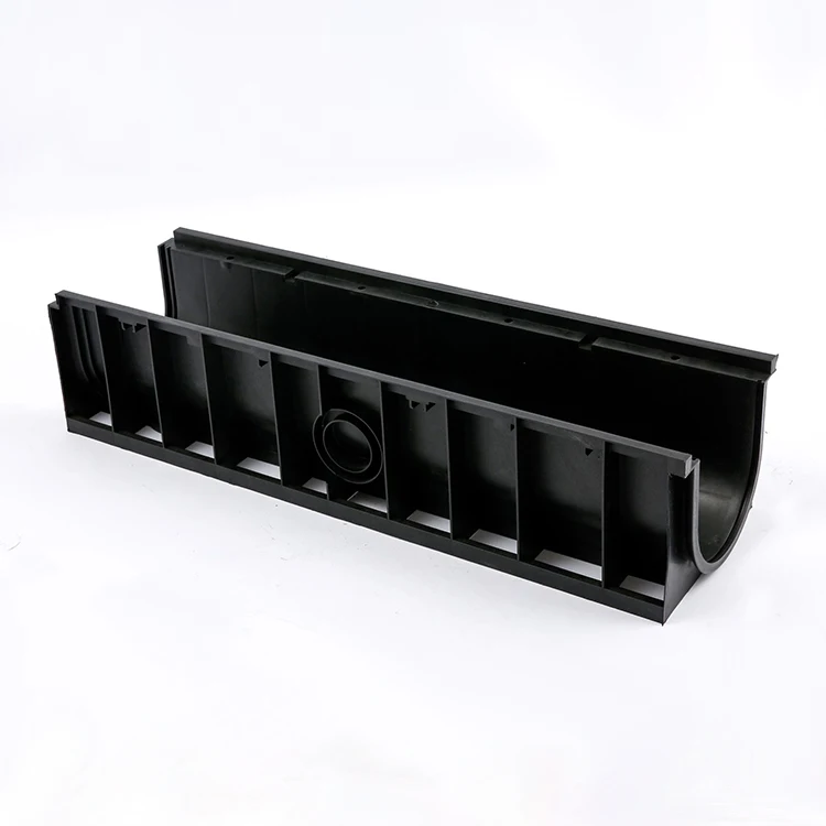 Unique Design U Type Drain Polymer Concrete PE Plastic Drainage Channel