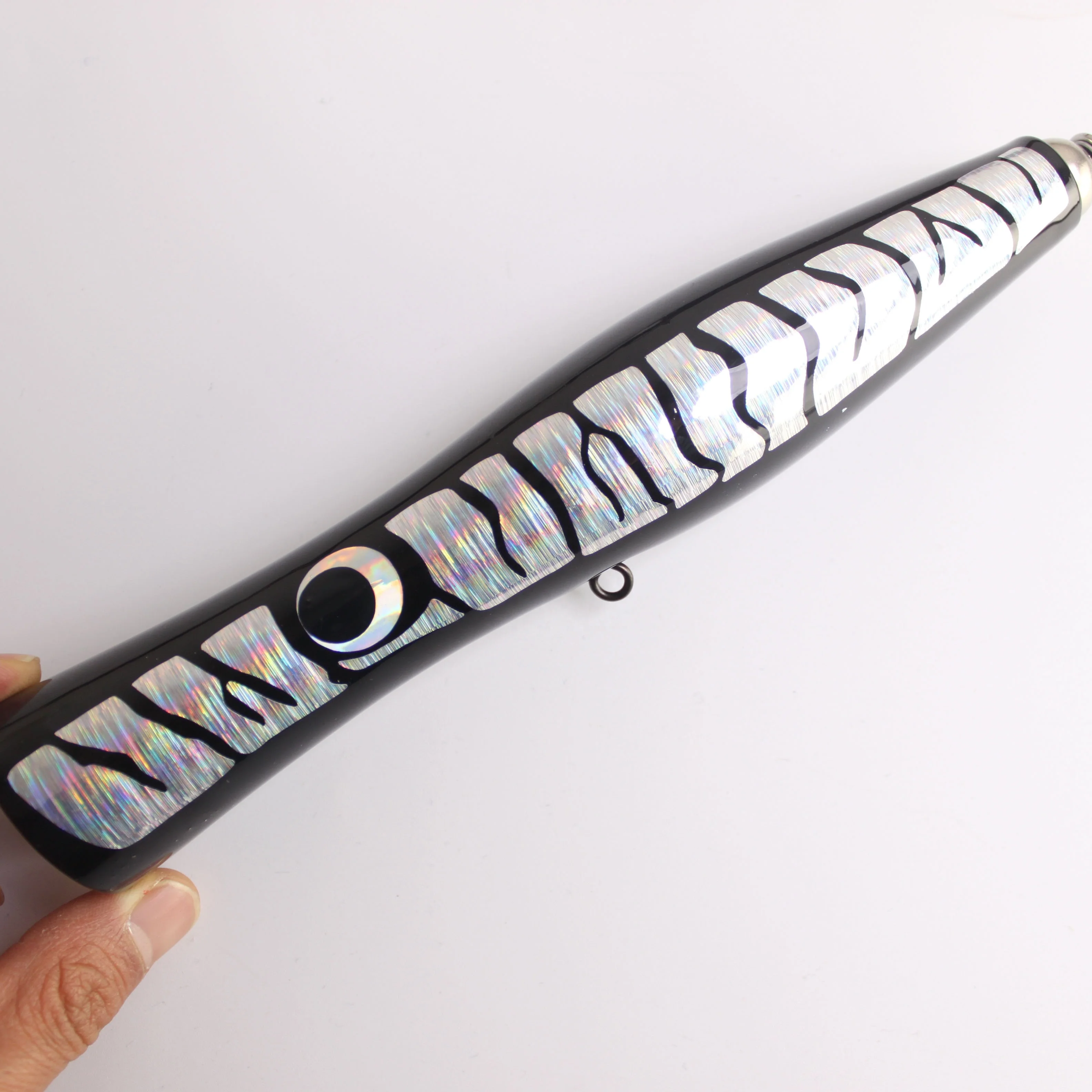 WDL044 Hot sale wooden fishing lure fishing popper lure
