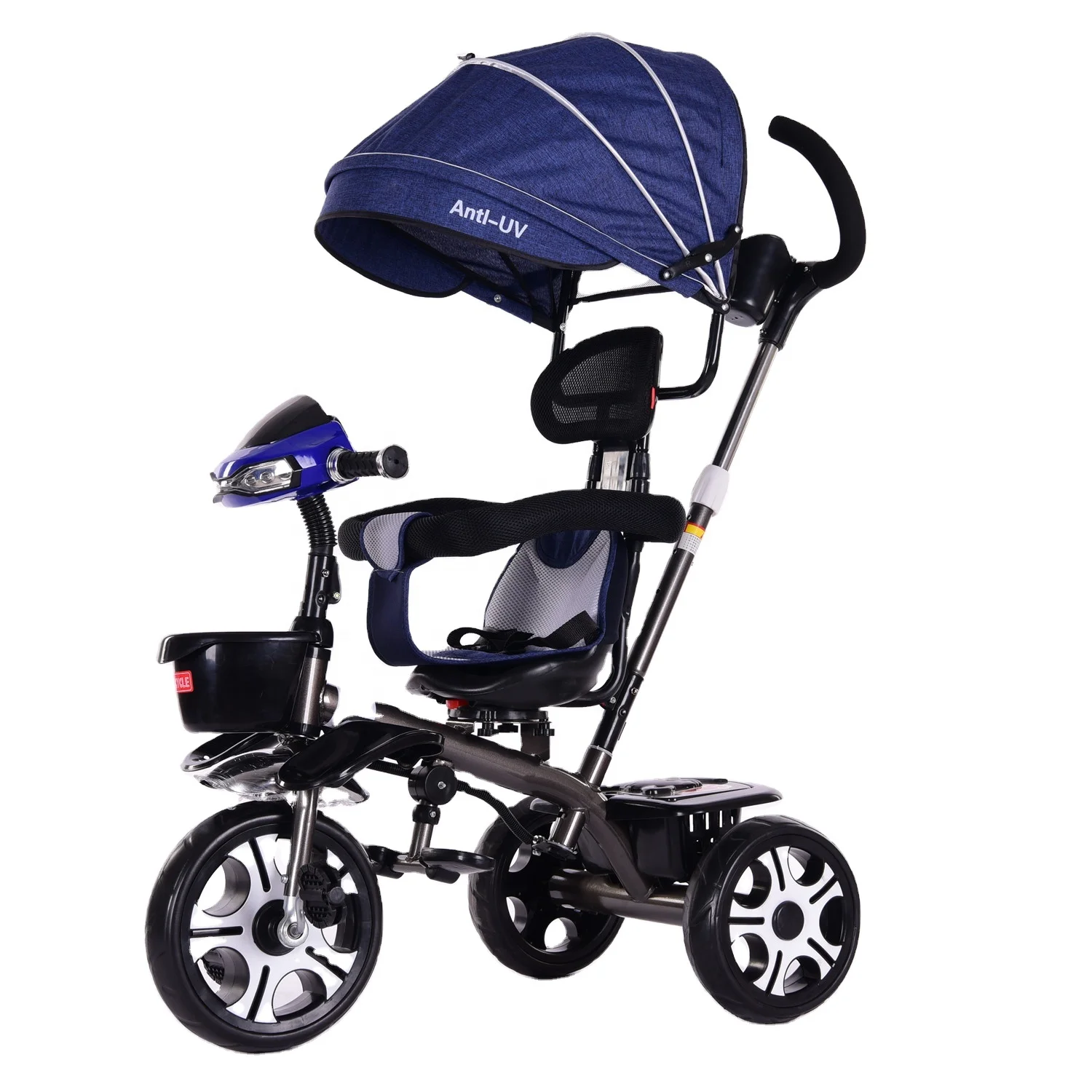 2021 Mom Handle Baby  Strollers Parts of Kids Strollers of Children Tricycle Made in China