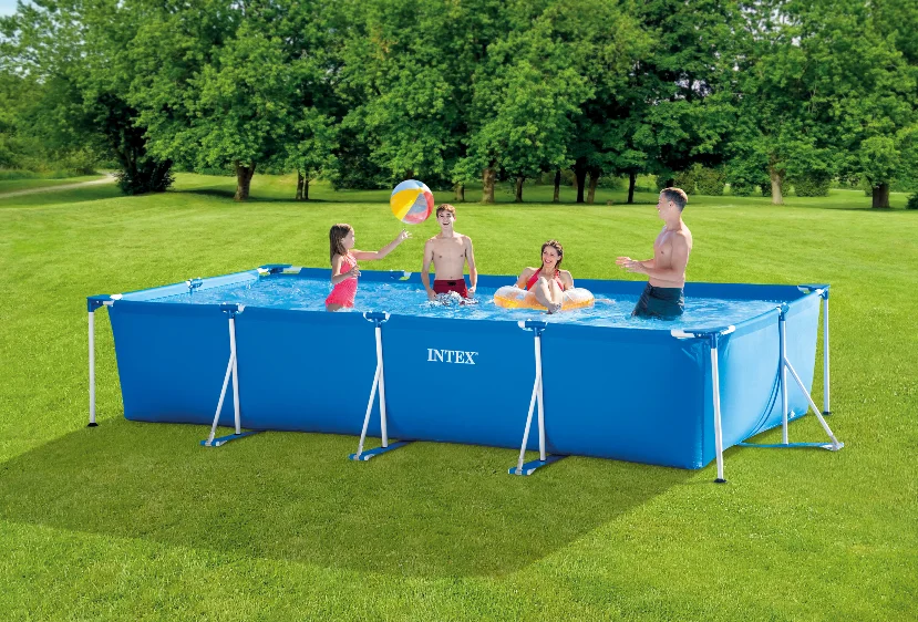 INTEX 28274 4.5mx2.2mx84cm big swimming pool for courtyard resting