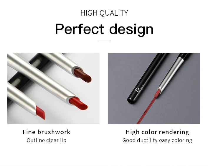  17 видов цветов Matte Waterproof Long Wear Lipiner Makeup оптом подводка для