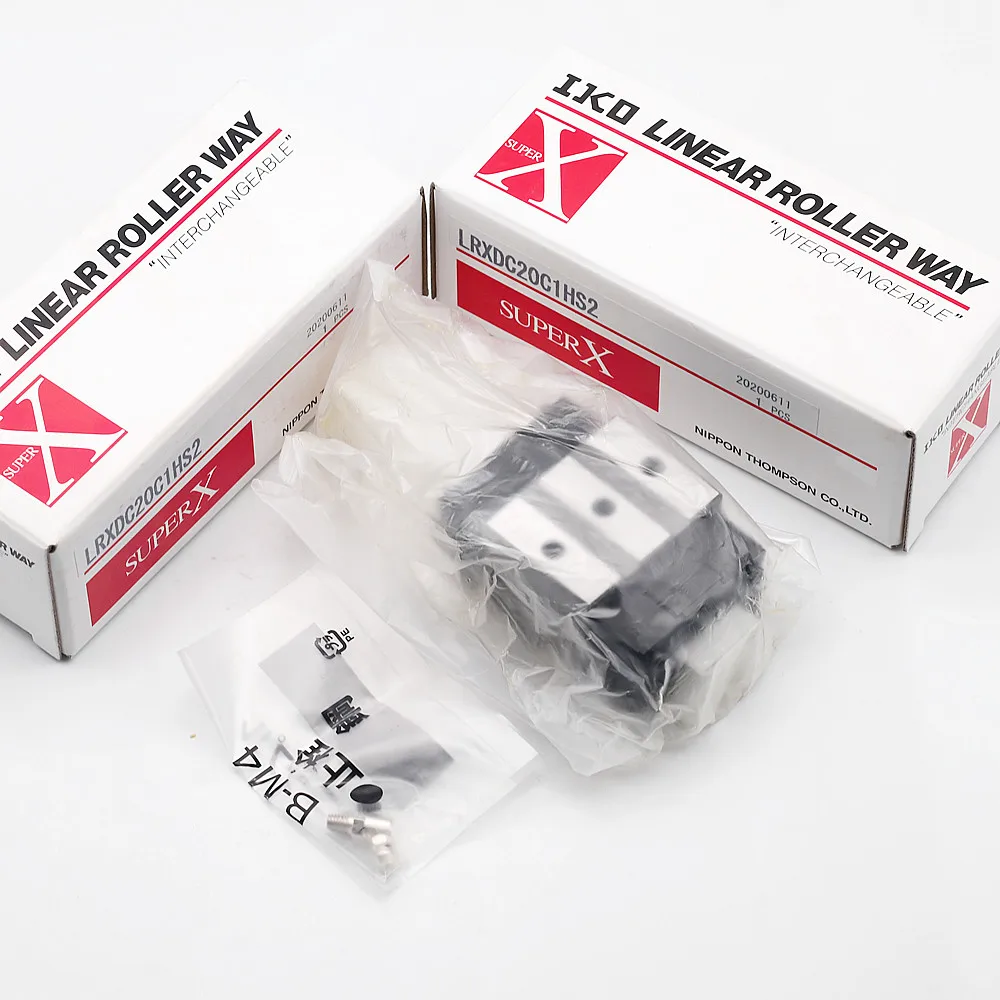 IKO linear guide LRXD20 LRXD20SL Linear motion guide block Rail slide Linear Roller Way Super LRXD