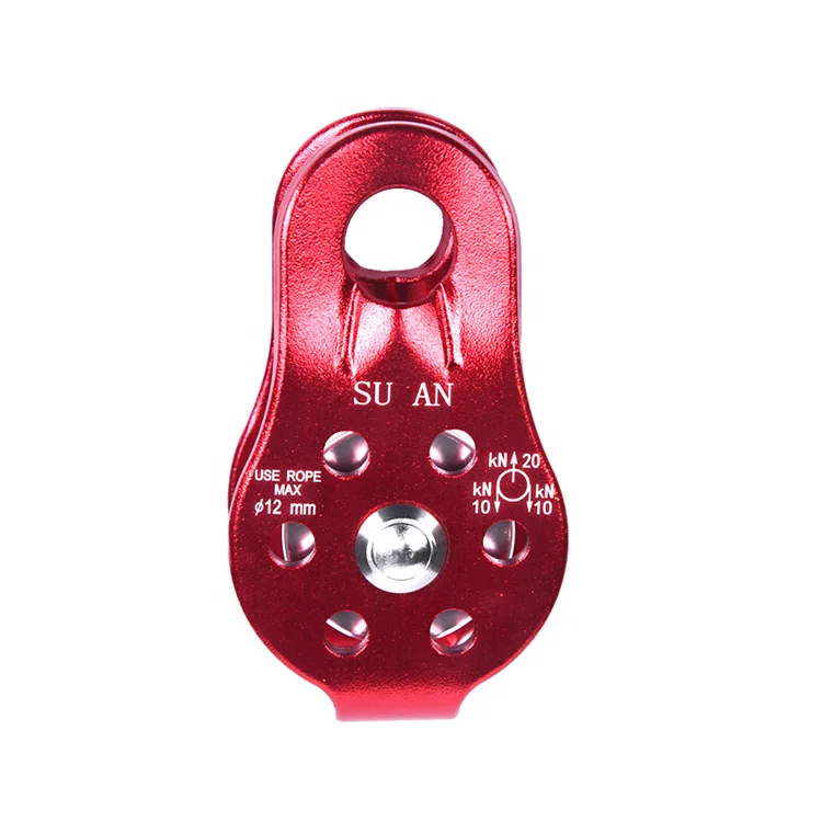 
2021 Good Climbing Pulley Aluminium and Magnesium Alloy Single Wheel Pulley 