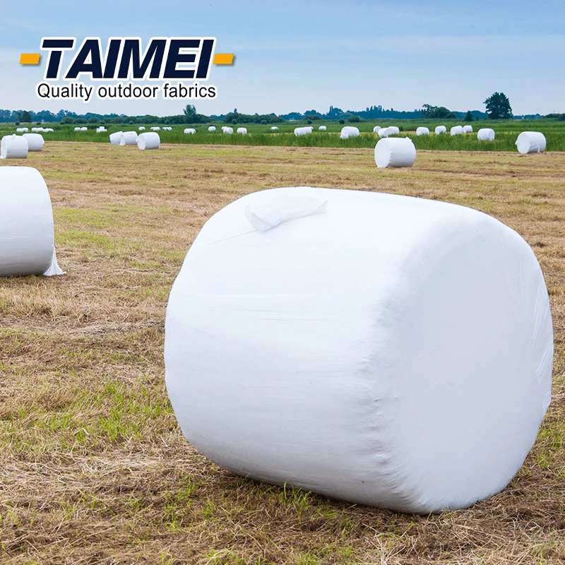 250mm Silage Harvest Wrap Film Corn Silage Wrapper Film Green Grass Bale Wrap Packing Film