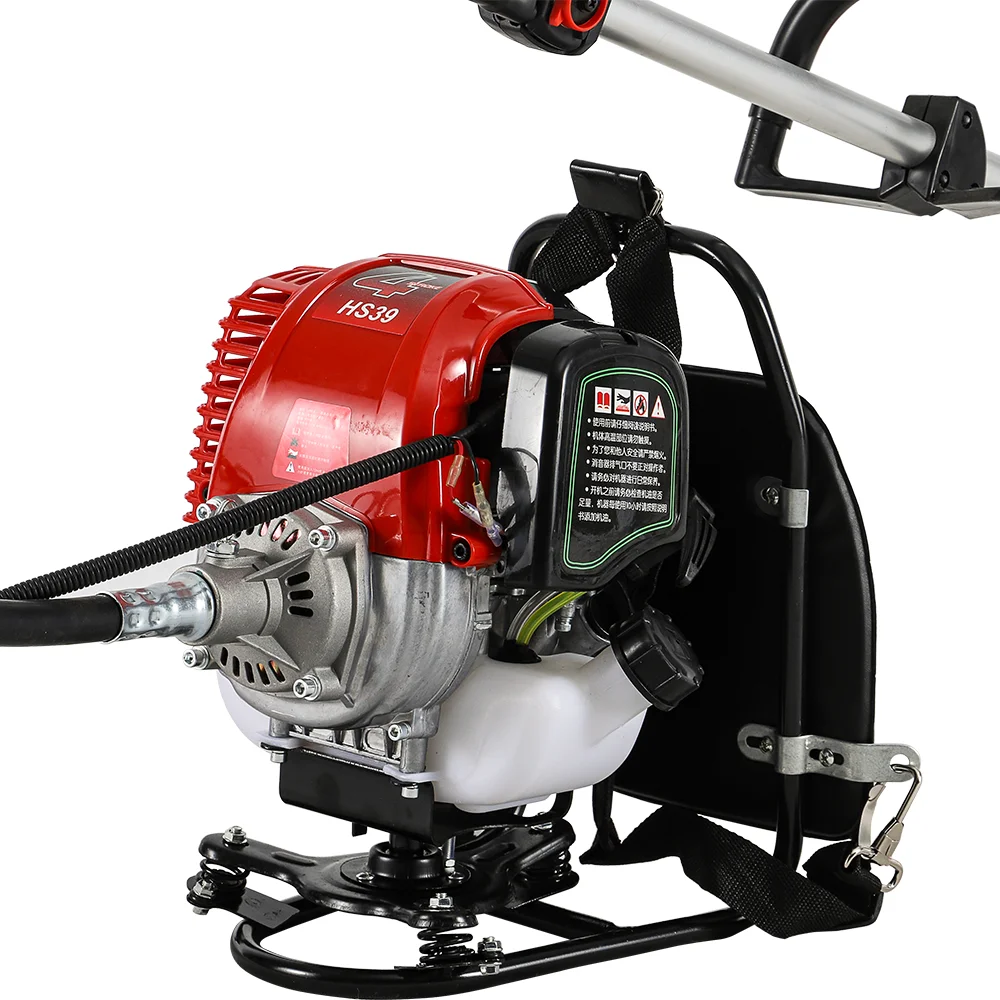 Gasoline 4 Stroke Backpack Grass Cutting Machine Brush Cutter gx 35