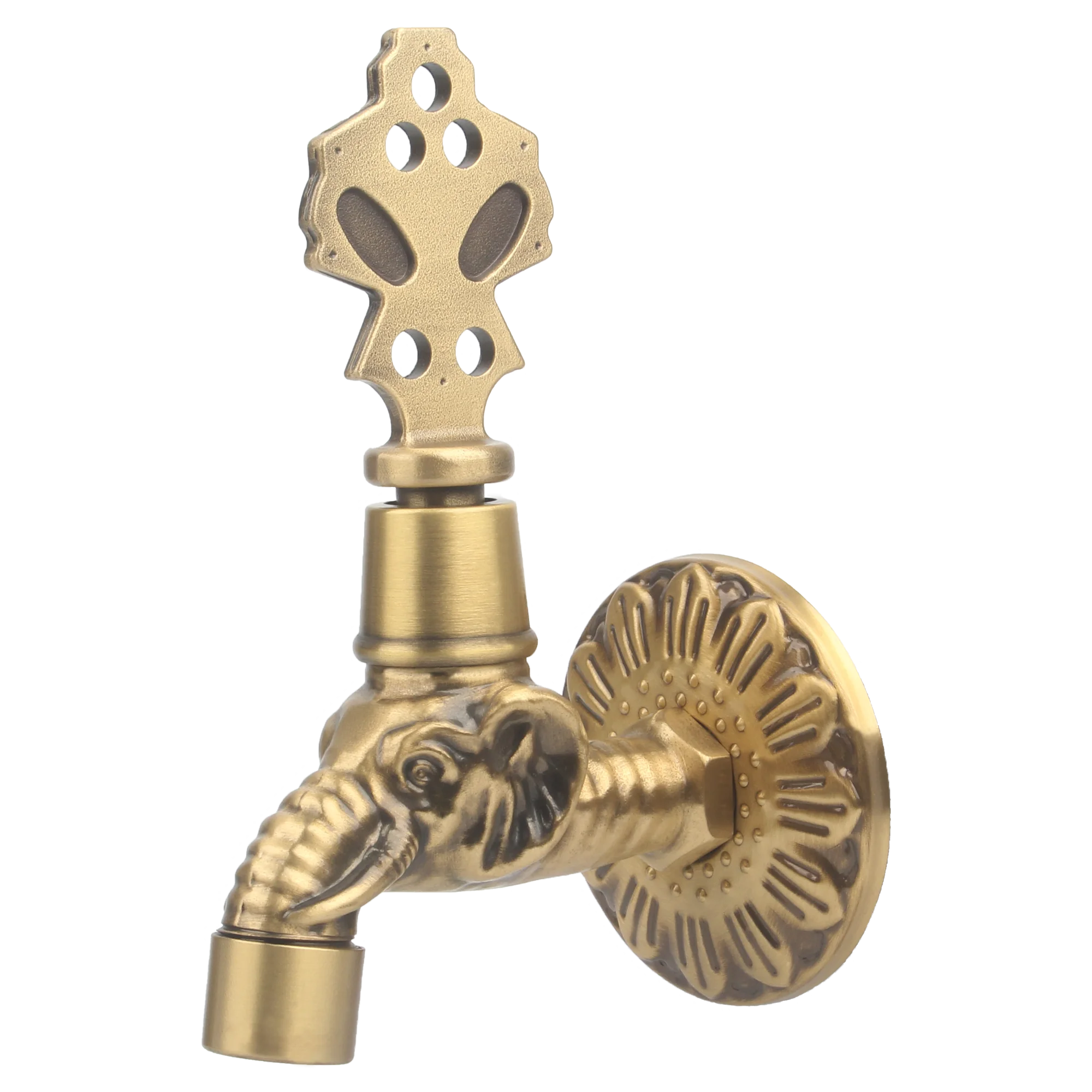 Washing Machine Use European Animal Design Premium Brass Bib Cock Water Tap Faucet Bathroom Balcony Faucet