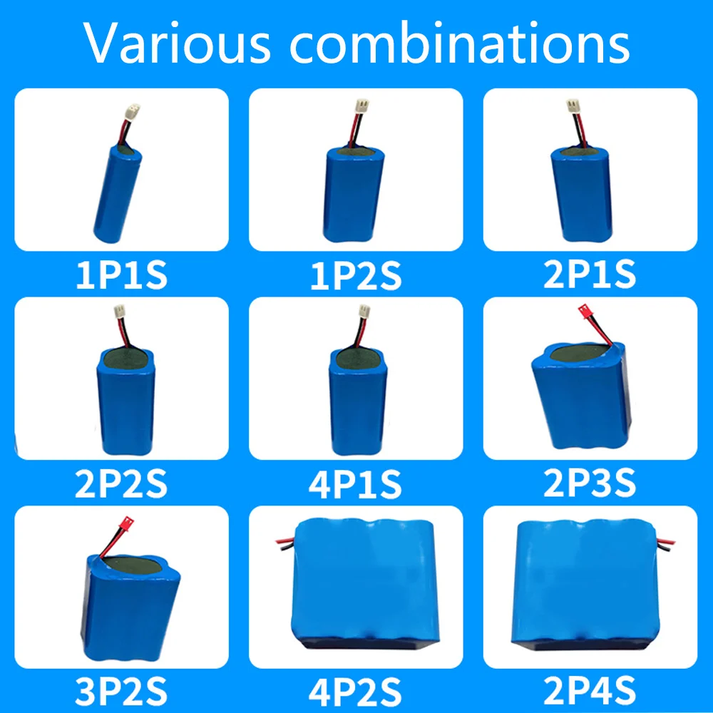 6.4V Lifepo4 Batterie Cell 14500 18650 Battery Pack 6.4V 500Mah 600Mah 1400Mah 2800Mah 18500 1500Mah For Emergency Light