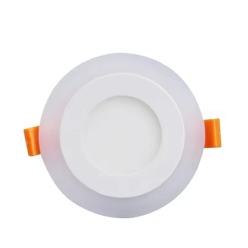 Factory price double color recessed multicolor ultra slim thin  3+3w 6+3w 12+4w 18+6w led panel light