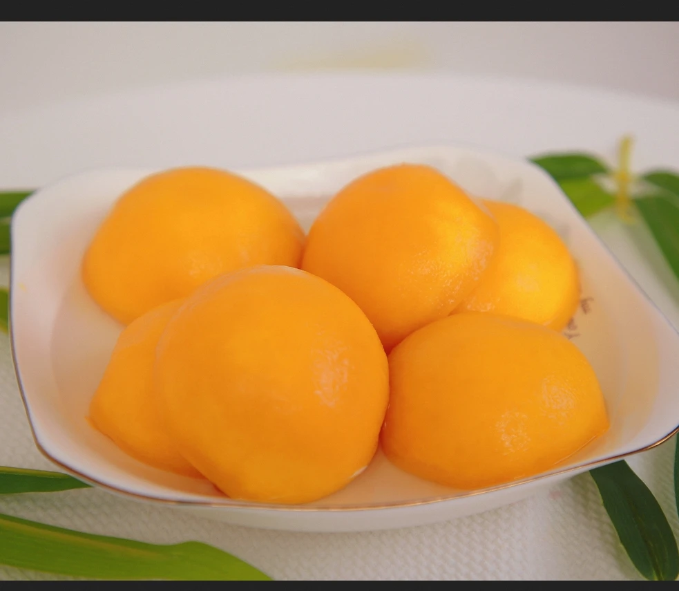 425g*24 Eady-to-Eat Canned Yellow Peaches  in Metal Tin Packaging Tin Can Canned Fruit
