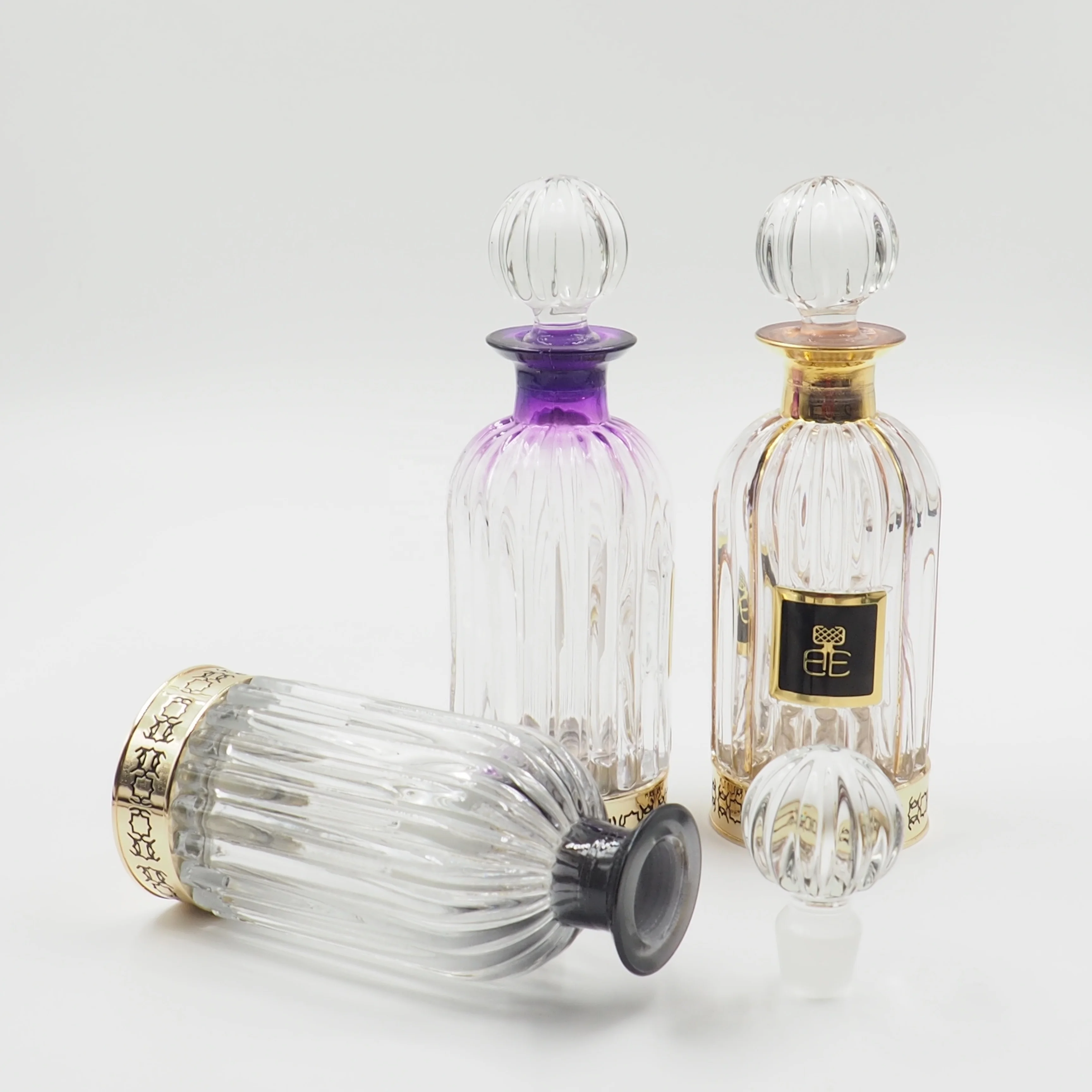 Hot Selling 150ML Golden Painting Colorful High Quality Perfume Decanter