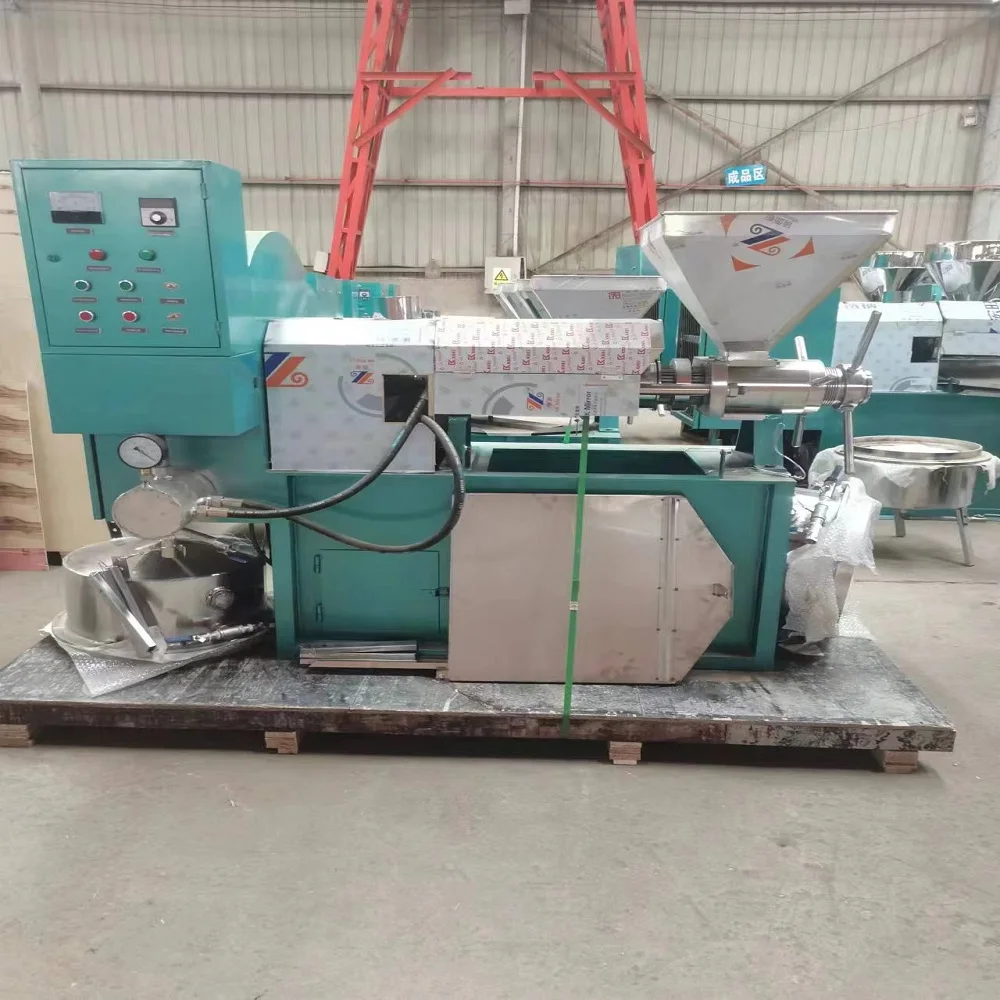 100-200kg/h Sunflower Oil Expeller Machine Edible Oil Press  Machine Peanut Oil Pressing Machine