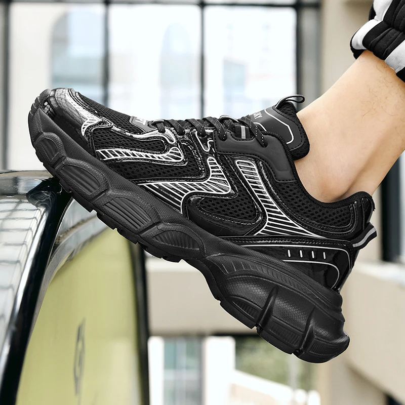 Custom Logo  Famous Brands Luxury Sneakers Designer Chunky Casual Shoes Men fashion Running Height Increasing Daddy Shoes