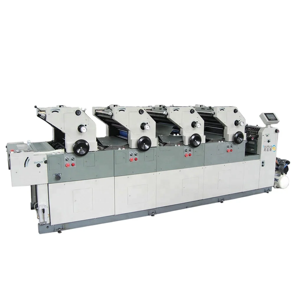 Digital Fully Automatic 4 Color Provided Flatbed Printer Offset Printing Machine Offset Printing Offset Printer Machine for Sale
