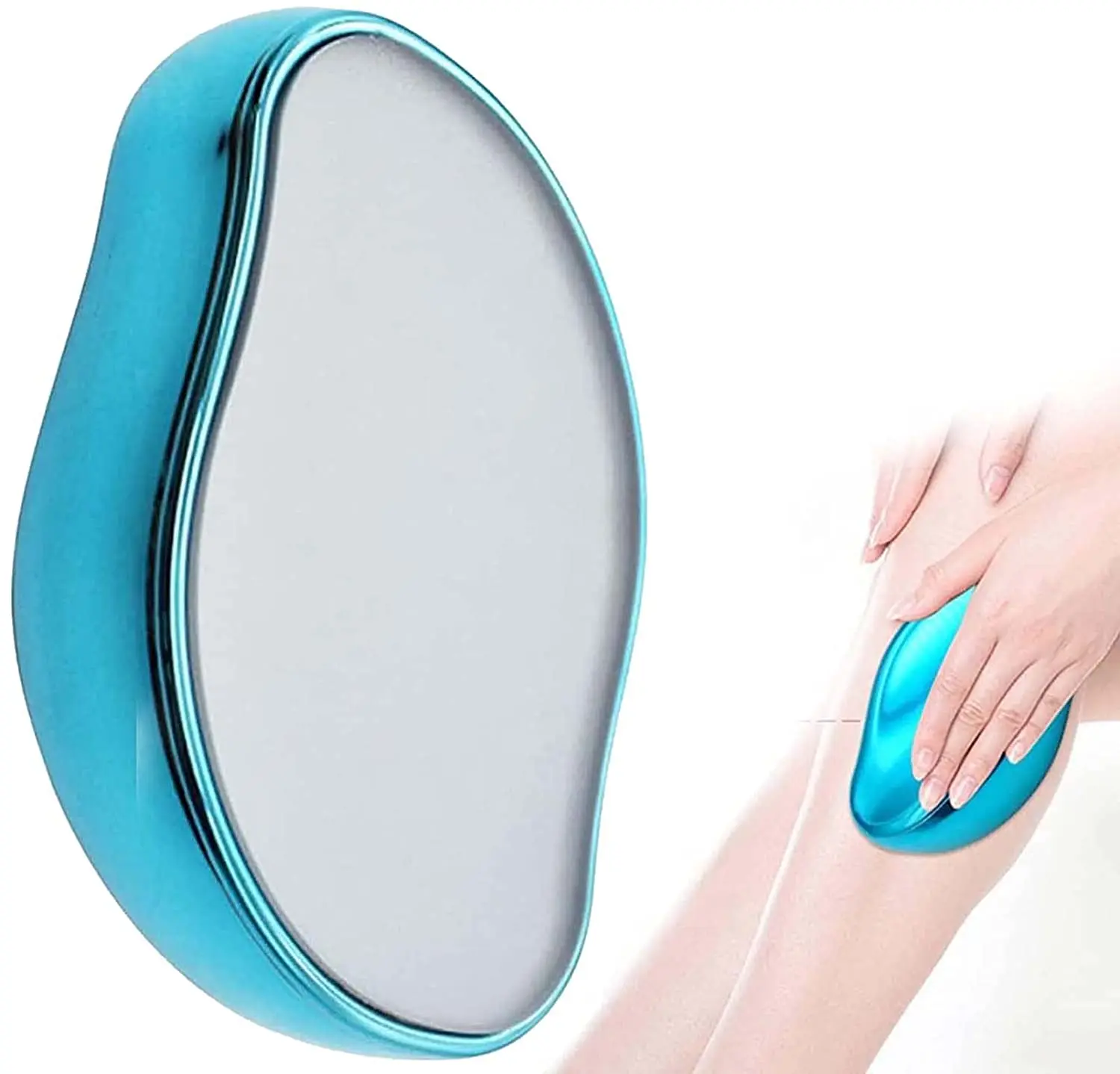 2022 New Arrival Custom Design Painless Crystal Glass Hair Eraser Stone Hir Remover