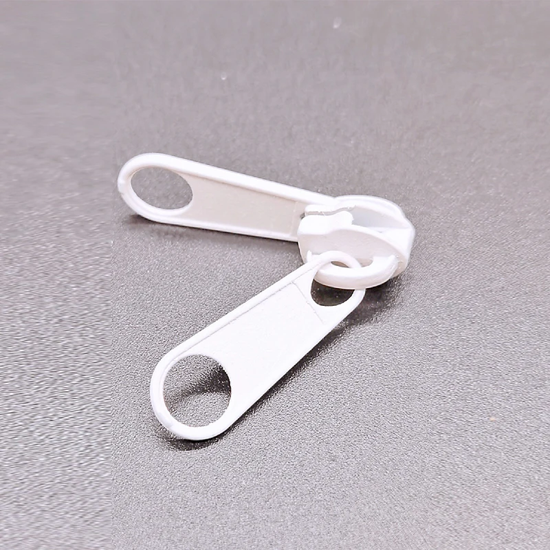 Custom Logo Metal Reversible Zipper Pull Head With Double Pullers