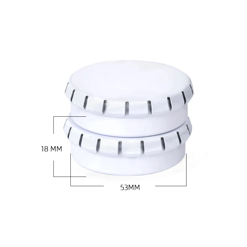 Factory Custom Metal Mint Box Small Round Childproof Tins Can Click Clack Tin For Bonbon Small Flat Round Metal Tin100ml