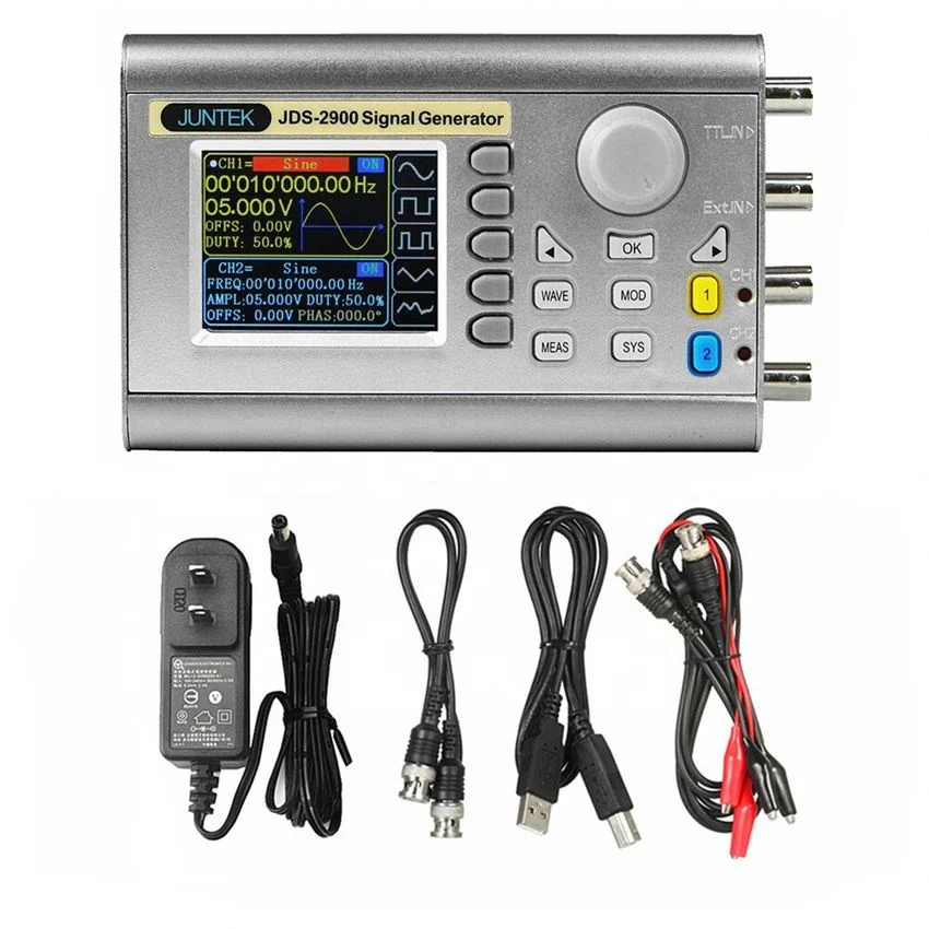 JDS2900 50M 50MHZ Portable High Precision Digital Dual-channel DDS Function /Arbitrary Waveform Signal Generator/Frequency Meter