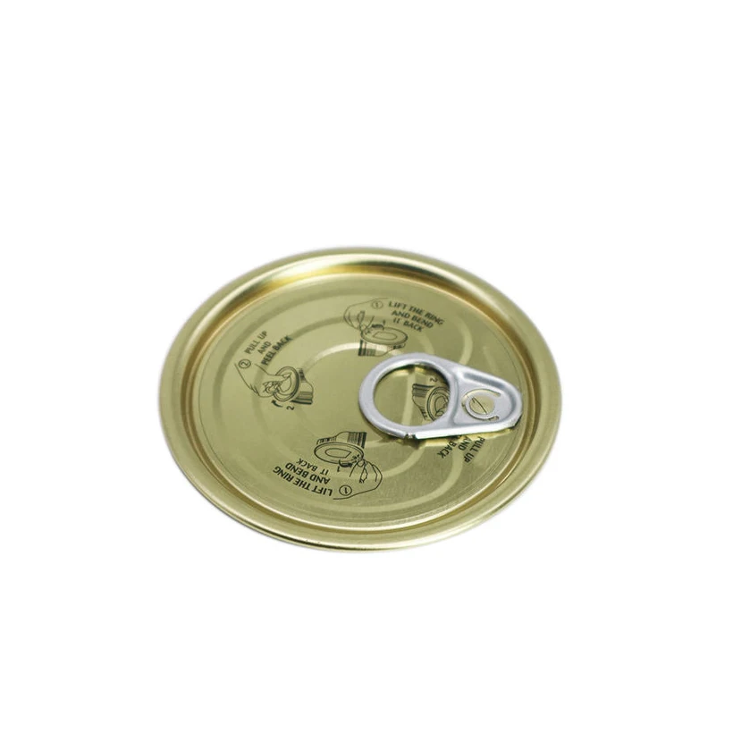 High Quality New Pattern Tinplate/TFS Can Lid Easy Open End TFS Eoe