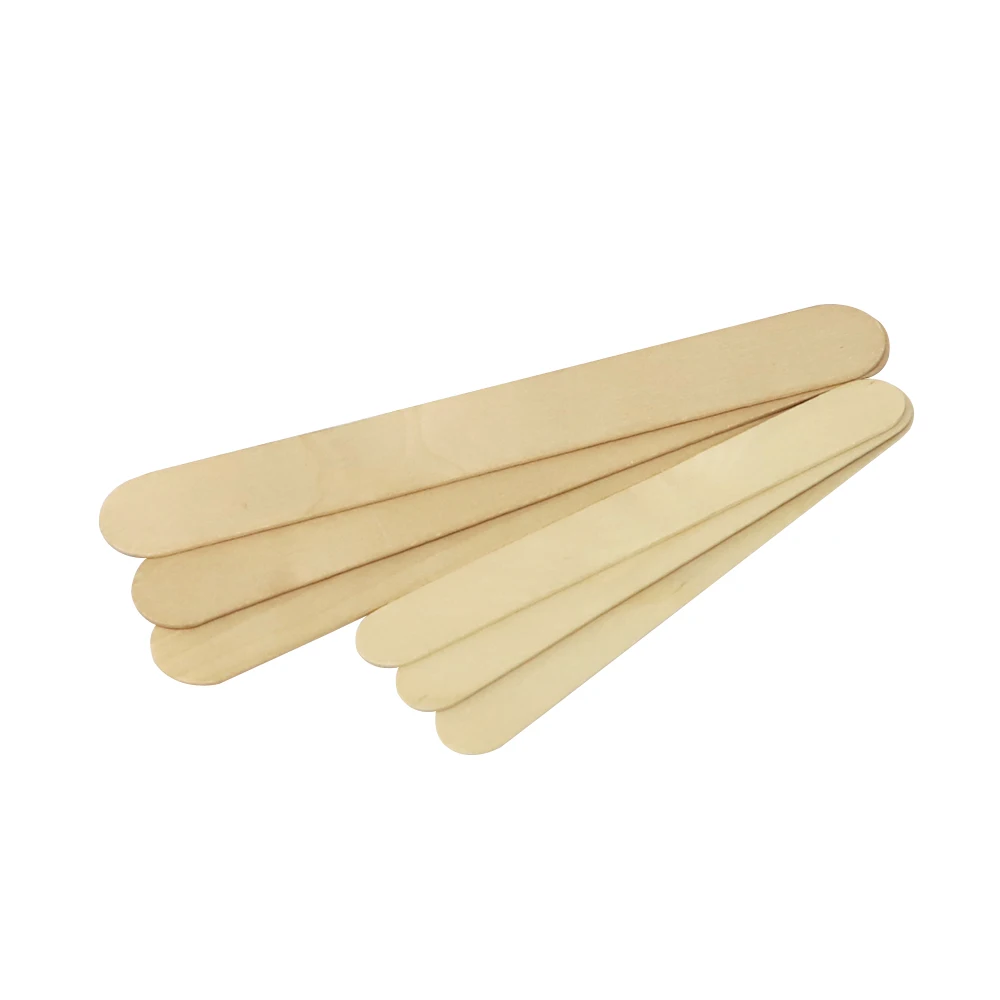 High quality disposable ice cream stick printed logo popsicle sticks wood ice cream sticks