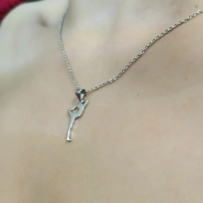 
Necklace love jewelry yoga pendant necklace vintage charm jewelry wholesale jewellery pendant necklaces 