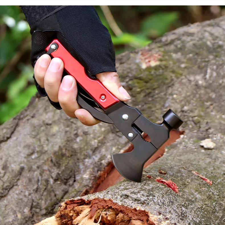 Hot Selling Folding Multi-function Car Emergency Escape Life-saving Hammer Outdoor Camping Multi-purpose Tool