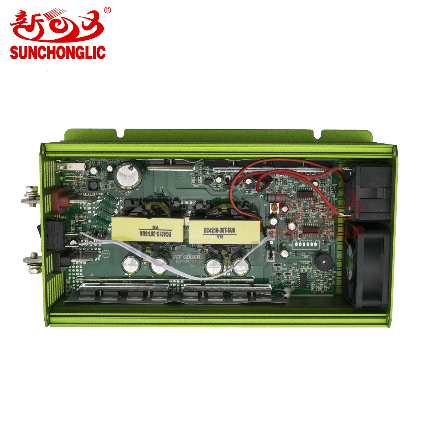  Sunchonglic инверторами постоянного тока 12V в постоянный преобразователи AC 220V инвертор 3000 Вт с узором «гусиные лапки» Модифицированная синус волна инверторы солнечной