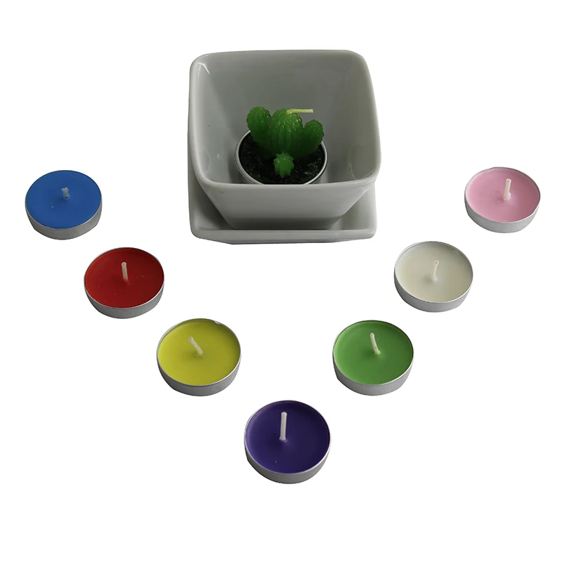 6g Hot-selling Custom Available Fashionable More Popular Small Paraffin Wax 2 Hours Tea Lights For Date Party Home Use