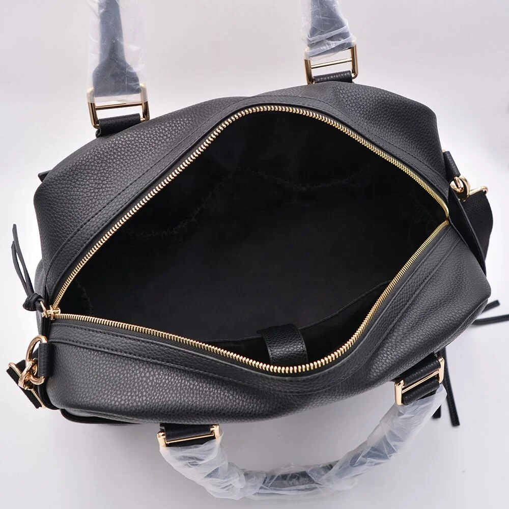 Hand-made Multi Function Large Capacity Nappy  Mommy Tote Leather Diaper  Bag Nappy Bag Baby Designer Diaper Bag Tote