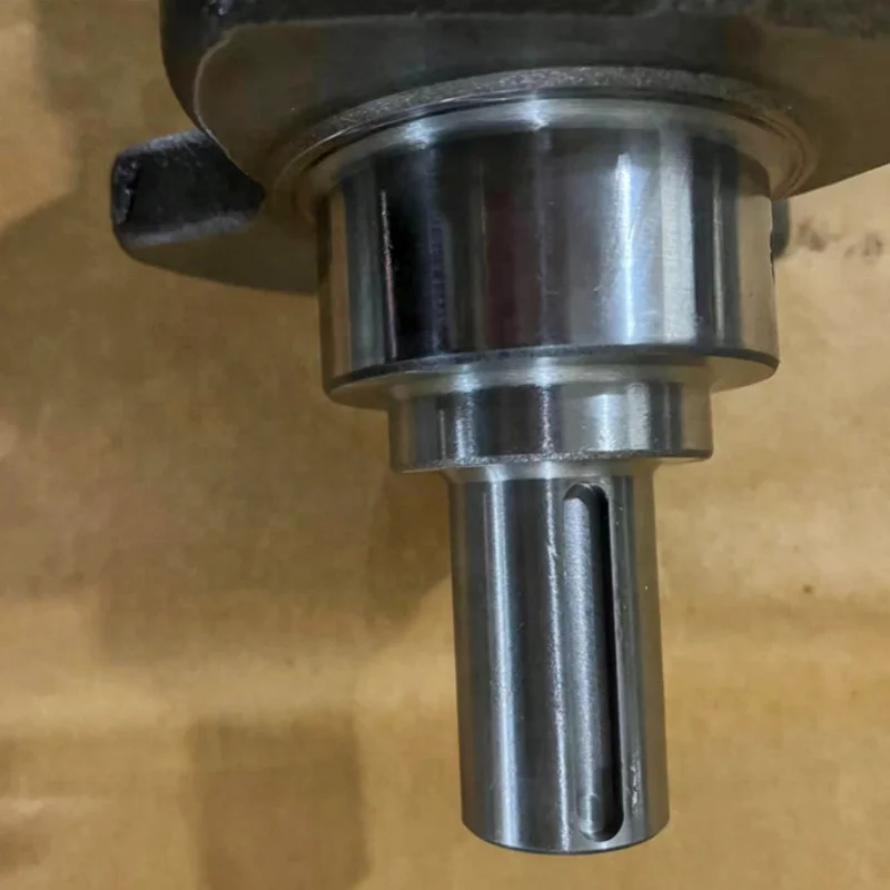 High Quality OEM ODM Motorcycle Auto Engine Parts Forging Steel Crankshaft For Construction Machinery