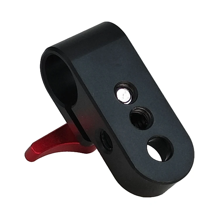 HAFOKO CM-004 1/4 Thread Mount Rail Block Rod Clamp Rig 15mm Rod DSLR Rig Support Rail System Follow Magic Arm Monitor Rig