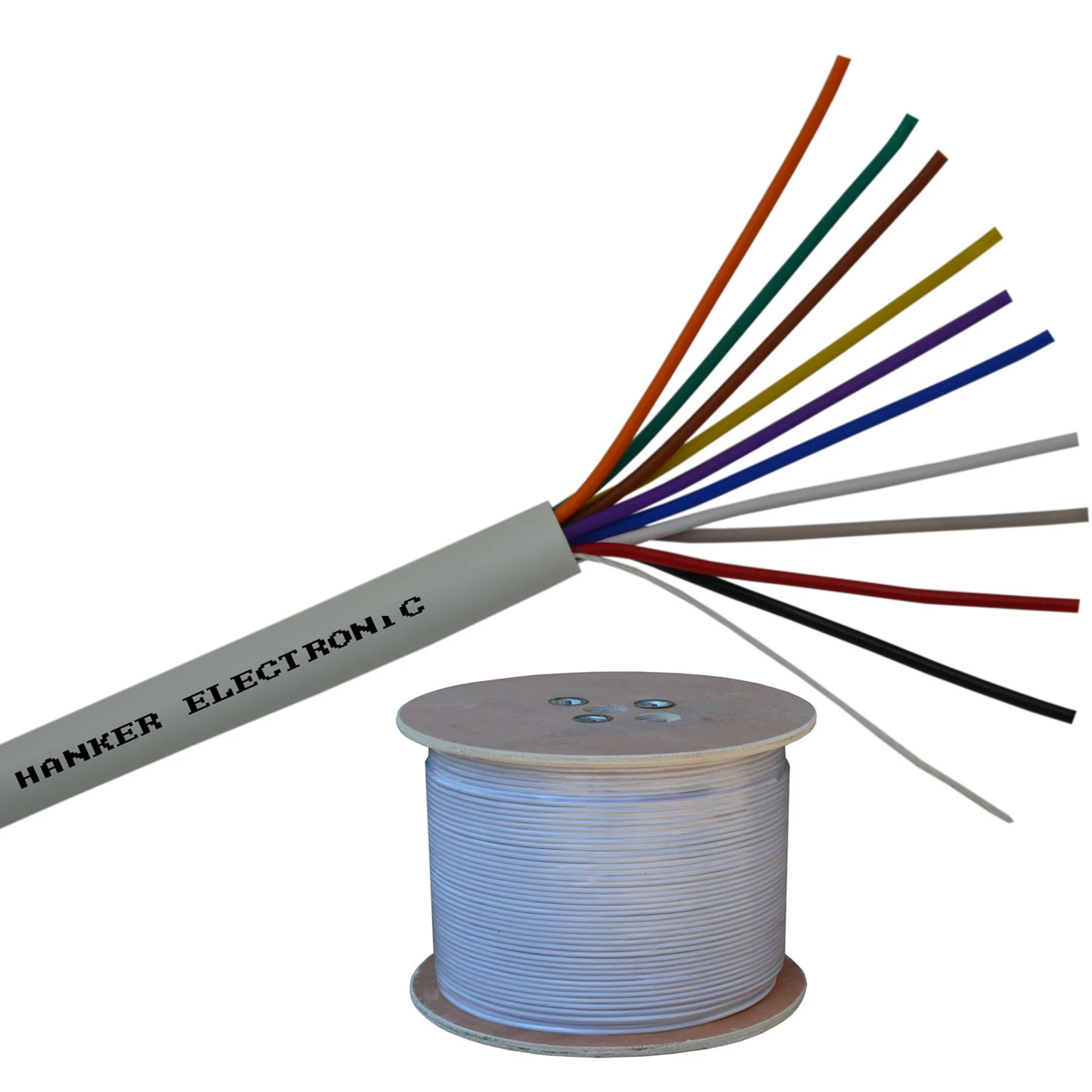 Multi Core Foil Screened RS232 Signal Control Cable Alarm Cable Automation Industrial Communication Data Special Bulk Cable