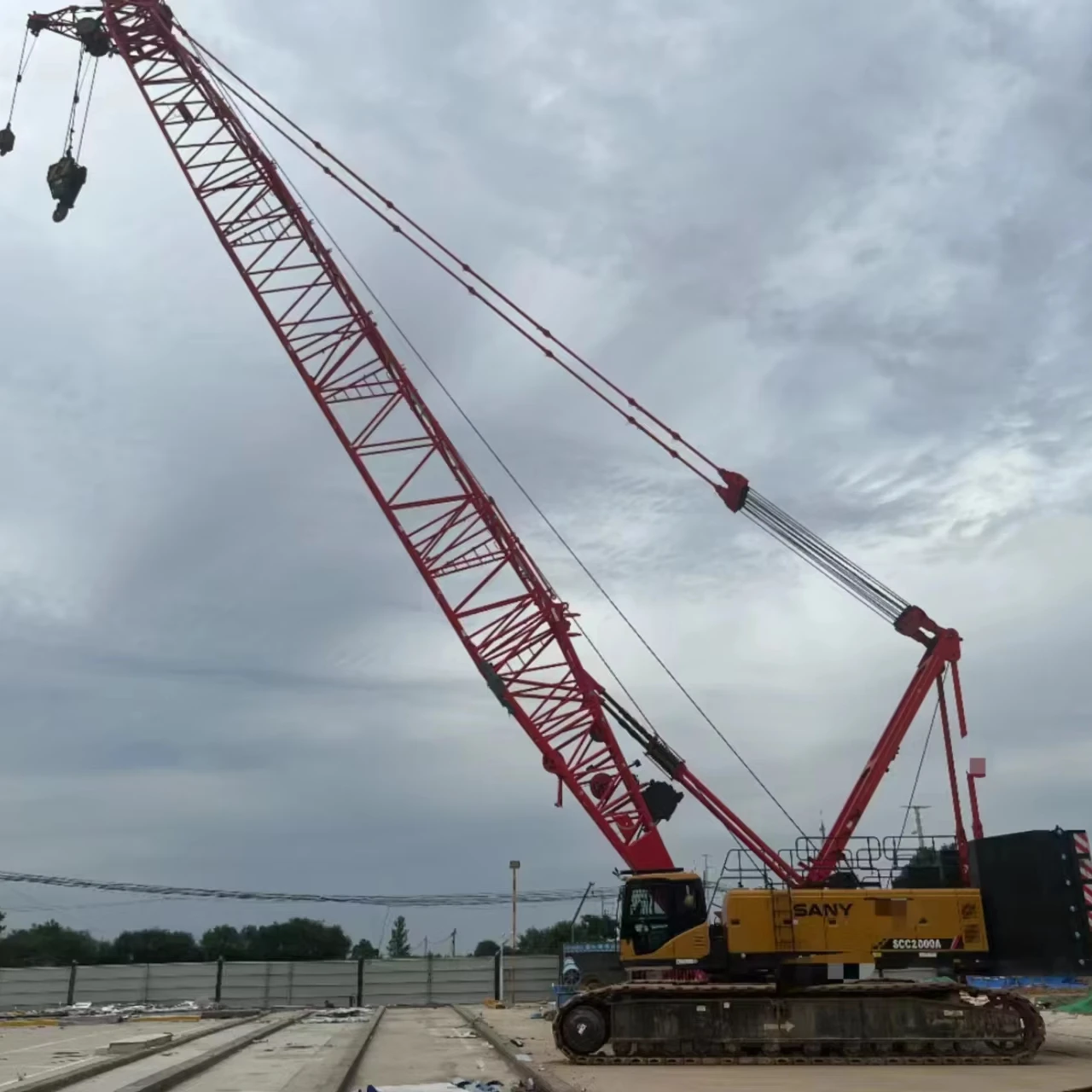 Used 2022 Sany 110t Scc1100A-6 Crawler Crane /Used 2023 Sany 100t Scc1000A-6 Crawler Crane