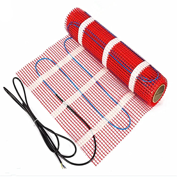 220V heating cable heating floor system electric underfloor heating mat for your home