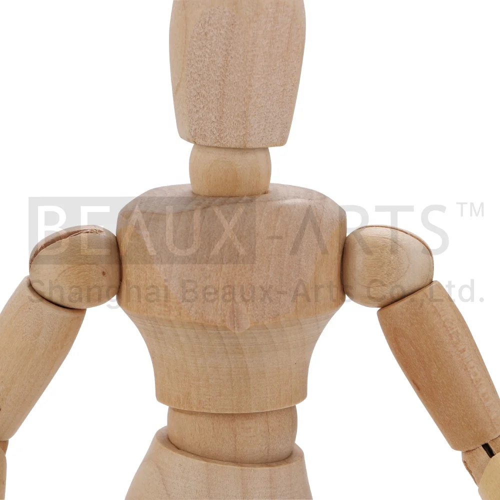 8 Inch 20cm Wooden Male Manikin Artist Model Comic Sketching Art Painting Mannequins