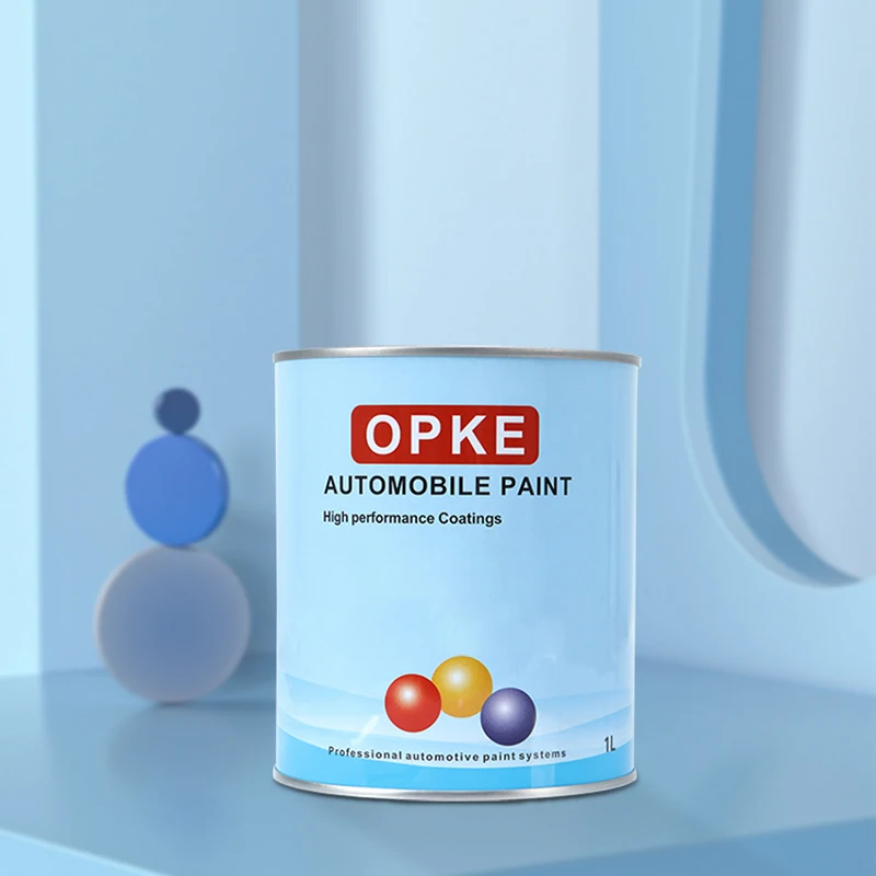 Car Paint OPKE 2K Toning Black KS-22 1L*12 Factory Supply WholesalePractical Automotive Paint