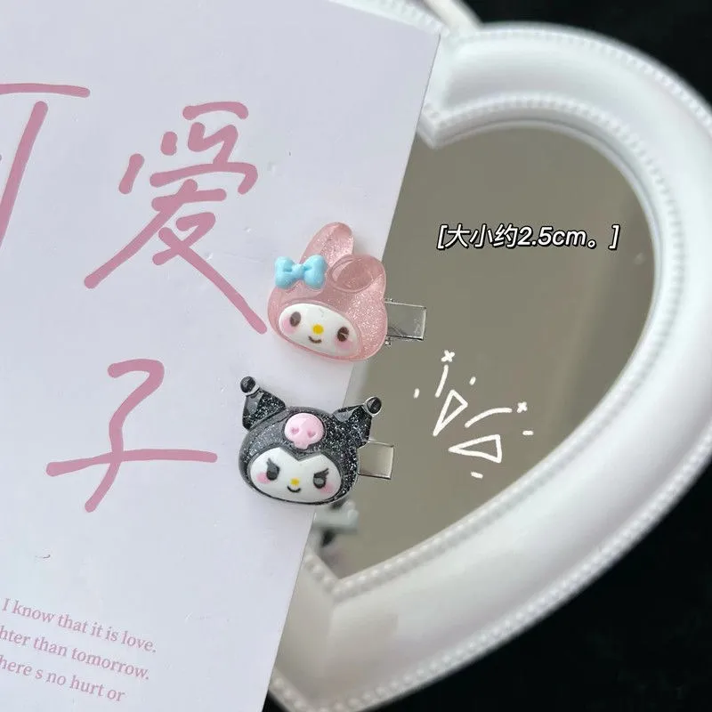 Hot Selling Cute Sanrio Grab Clip Jade Dog Girl Student Hair Clip Cartoon Sweet Hair Grab Mini Hair Accessories