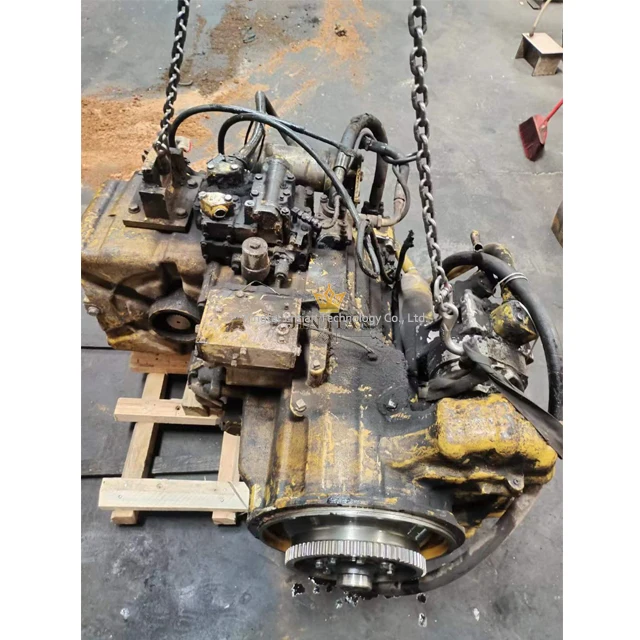 Used mechanical transmission gearbox for loader WA470-3