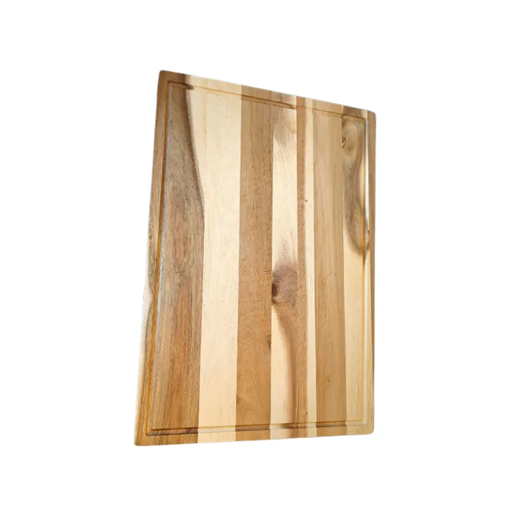 Food Grade Mineral Oil Custom Wood Cutting Board With Juice Groove