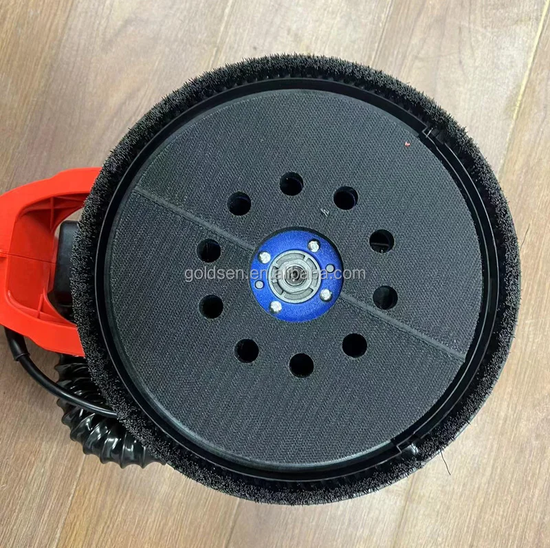 TOLHIT Industrial 225mm 750w Self-Suction Power Sander Machine Electric Giraffe Drywall Sander With Vacuum LED light